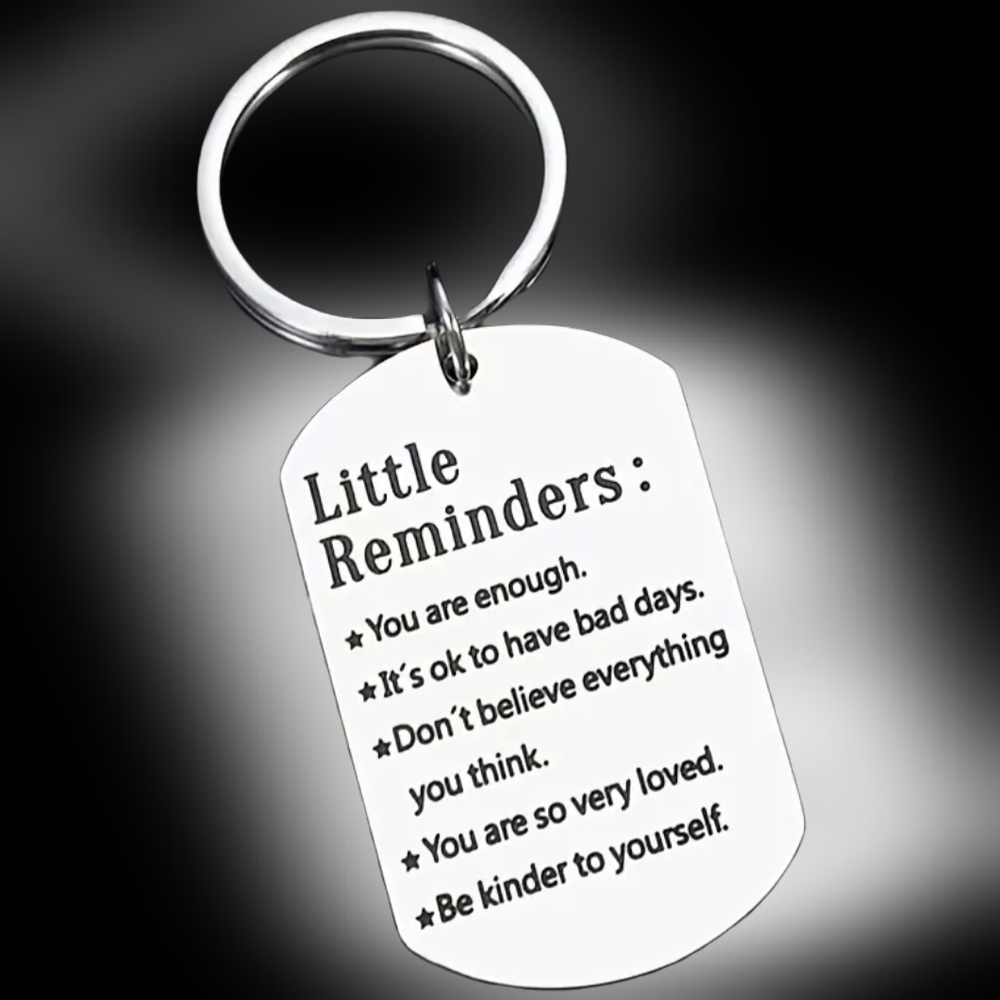 Inspirational, Positive Key Chain Little Reminders NWOT - Picture 1 of 1